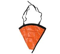Klanata 18 Inch High Visibility Drift Sock Sea Drogue for 12 to 14ft Boats, Orange Wind Resistant Portable Brake for Marine Yachts Motor Craft Inflatable Vessels and Sailing Boats (32 inch)