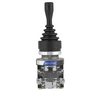Klanata 1pc Joystick Switch 2 NO HKA141Z02 2Position Return Momentary Joy Stick Switch Bidirectional Reset