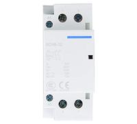 Klanata 32A 2 Pole Din Rail AC Contactor, / Coil 1NO1NC 50/60HZ for Electrical Panels and Industrial Control Systems (24V)