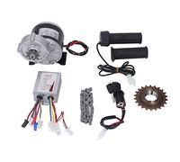 Klanata 36V 350W Electric Bike Brushed Motor Kit with Controller, 38 Link Chain, Handlebar & Reversible DC Motor