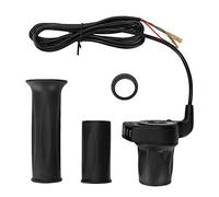 Klanata 36V Half Twist Throttle with Integrated Battery Indicator, Fit for Folding Mini Electric Bikes and Scooters, for Riding Convenience Safety