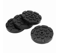 Klanata 4 Pack Car Jacking Lift Pads, Round Rubber Arm Pads for Vehicle Safety and Stability, Weightlifter Accessories, Compatible with Car Hoist Lift Pads, for Auto Repair