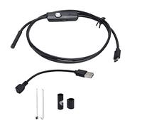 Klanata 5.5mm USB Endoscope Camera, Inspection Endoscope with LED Light, Snake Camera for Pipe Drain Sewer Automotive Engine Inspection, Industrial Home Use (1m（3.3ft）)