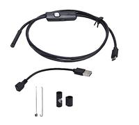 Klanata 5.5mm USB Endoscope Camera, Inspection Endoscope with LED Light, Snake Camera for Pipe Drain Sewer Automotive Engine Inspection, Industrial Home Use (5m（16.4ft）)