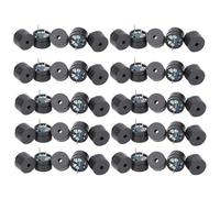 Klanata 50 Pcs Electromagnetic Piezo Buzzer 16ohm AC 2KHz Passive Buzzer 3V 5V 9V 12V for Electronics DIY Projects