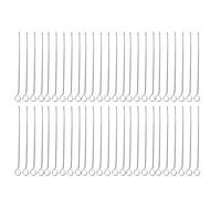 Klanata 50 Pcs Inoculating Loop for Lab l Culture, Microbiology Uses, Re-Reusable Inoculation Loops for Laboratory Testing, Science Experiments