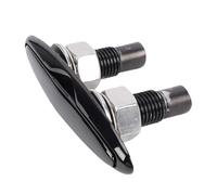 Klanata 6.3 Inch Retractable Flush Mount 316 Stainless Steel Boat Cleat | Flip up cleat with PVD coating retracts flush with the deck when not in use.