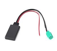 Klanata 6 Pin Stereo Bluetooth Module Auto Car Input Adapter Fit for Espace Laguna Wireless Music Audio Receiver Cable - Bluetooth 4.1 - Easy Install