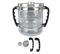 Klanata 6L Carafe Glass Jar for Countertop Distiller, Replacement Collection Bottle Water Container for Home Beauty Water Distiller