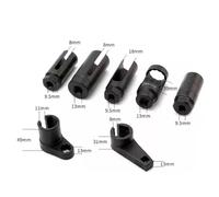 Klanata 7 Piece Oxygen Sensor Socket Set for Removal and Disassembly - 3/8 Inch and 1/2 Inch Drive O2 Tool Kit - Chrome Molybdenum Steel with Black Oxide Finish - Includes Vacuum Switch