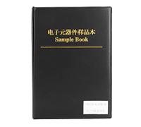 Klanata 8500 Pcs 170 Value SMD Resistor Combo Sample Book 0402 Series for Laboratory Testing