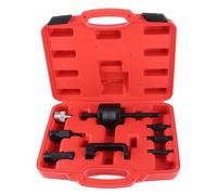 Klanata 8pc Injector Extractor Puller Set with 13.8 in Hammer | Carbon steel 8pc kit includes M27 x 1.0, M22 x 1.5, M17 x 1.0, M12 x 1.75, and M10 x 1.75 adapters.