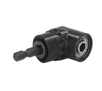 Klanata 90 Degree Drill Adapter, Right Angle Drill with 1/4in Hex Shank, Multifunction Power Screwdriver for Household, Workplace, and Industry