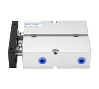 Klanata Air Cylinder TN25 Dual Shaft Cylinders & Accessories Pneumatic Air Cylinders Rod Double Acting Bore 25mm1in 0.10.9MPa Maximum Stroke 200mm[75mm] (TN25x30)