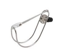Klanata Boat Life Ring Holder Adjustable Angle Mount Metallic Horseshoe Bracket for Marine Safety