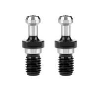Klanata BT30 Pull Studs 2pcs 45 Degree Wrench Male Thread Retention Knobs With Center Hole for CNC Milling Tool Holder