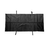 Klanata Corpse Bags Body Bag Cadaver Bag Leakproof 210D Funeral Supplies with 4 Perforated Reinforced Handles for Morgue Home Hospital (Black)