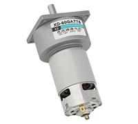 Klanata DC12V/24V 35W Mini DC Gear Motor Metal Speed Adjustable Large Motor CW CCW Rotation DIY Robotics, Automation Projects Hobbyists, Engineers (12v150 reb)