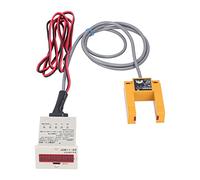 Klanata Digital Display Counter 1-999999 Electronic Industrial Sensor BEM-6H-30E4-CT Automatic Induction Count Level Sensor Count Electronic Digital Display Counter (AC220V)