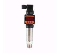 Klanata Digital Pressure Sensor & Transmitter, 24VDC 0-1.6Mpa 0.5% FS Digital Display Transducer, 4-20mA, Pressure & Vacuum Measurement for Industrial Applications