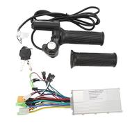 Klanata Electric Bike Controller Set 36V 48V 500W 28A Brushless Sine Wave 3 Mode Motor Controller Kit with 805 Panel and Twist Throttle Grip - Universal Conversion Kit for Mountain and