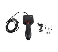 Klanata Endoscope, Industrial Endoscope with 2.4in Screen & Sewer Camera, Handheld ABS Housing Borescope Inspection Camera for Factory (6.6ft Cable)