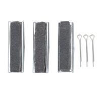 Klanata Engine Cylinder Hone Stone, 3 Jaw Cylinder Honing Stones Tool, Heavy Duty Sturdy Construction, Metal Grinding Stone Material, 3PCS, for Various Engine Types (1-1/8 inch)