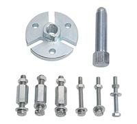 Klanata Flywheel Puller Tool Kit, 8 Piece Universal Puller Set with Strong Steel Alloy Construction for Outboard Motors and Small Engines