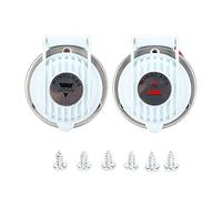 Klanata Foot Switch, 2pcs Boat Foot Switch, Up and Down White Hands, Universal for Marine Boat Ship, DC 12V/24V, for Marine Applications