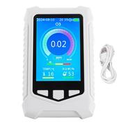 Klanata Handheld Air Quality Pollution Monitor Gas Detector Analyzer with USB Charging 0.01ppm Resolution for Sensitive Testing Indoor Outdoor Home Office Use
