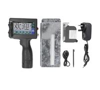 Klanata Handheld Inkjet Printer with 4.3 Inch LED Touch Screen and 4 CPU - Portable Mobile Coder for Production Date QR Codes Barcodes Text Symbols Images and Labels - 1500 mAh Battery