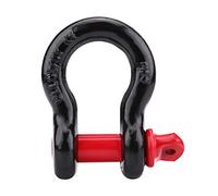 Klanata Heavy Duty U Shape D Loop Shackle, 2T 4.5T Clevis Shackle for Vehicle and Truck Recovery, Off Road Towing (2T 4400lbs) (4.75T)
