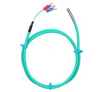 Klanata K Type Thermocouple Temperature Sensor with Silicone & 5x30mm Stainless Steel Probe for Industrial Cooking Laboratory Use (1m)