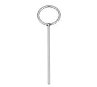 Klanata Laboratory Support Ring, Stainless Steel Lab Closed Ring Retort Support, Inner Diameter 60/80/100/120/140/160mm, for Laboratory Equipment, Science Experiments, Lab (Ring outer diameter 60mm)