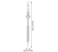 Klanata Mini Pen Type Stainless Steel Soldering Iron Tips, Replacement Tips for TS100 Iron (KlanatapAnFM7lj-01)