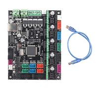 Klanata MKS GEN L V1.0 3D Printer Controller Board with Ramps1.4, Dual Extruder Support, Touch Screen Compatibility for DIY 3D Printing Enthusiasts