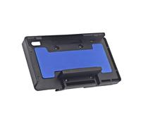 Klanata Motorcycle Wireless Quick Handlebar Mount Cellphone Holder Fit for BMW R1200GS R1250GS ADV S1000XR F750GS F850GS - Mobile Navigation Support with 360 Degree Rotation and ABS (Blue)