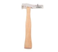 Klanata MWT 005 MH Roofing Hatchet, 17oz Drywall Hammer Hatchet, Carbon Steel Shingling Hammer with Wooden Handle for Roof Repair, 13.4in Weak Magnetic