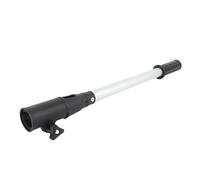 Klanata Outboard Motor Tiller Handle Extension with Anodized Aluminum Tube and Non Slip Rubber Grip, Ergonomic Fixed Style Extended Handle for Boats Kayaks and Tug Motors, 18.1 Inch Length