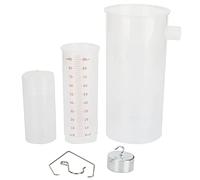 Klanata Overflow Can Plastic Beaker, Buoyancy Education Teaching Tools for Archimedes Principle, Science Experiment Equipment for Students Teachers