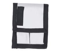 Klanata Oxford Cloth Battery Pouch Case with Hook and Loop Fastener - Storage Bag Holds 2 Units - Flame Retardant and Splash Proof Design for Belt Mounting and Portable Carrying