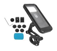 Klanata Phone Holder, Bike Motorcycle Universal Handlebar Mount, Secure Phone Holder for Cycling Electric Scooter Riders All Phones