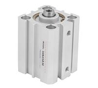 Klanata Pneumatic Air Cylinder, SC 25 X 30, 1 inch Bore & 1 1/5 inch Stroke, Double Action, M5*0.8, for Industrial Applications