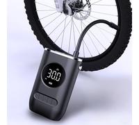 Klanata Portable Air Compressor 150 PSI Cordless Tire Inflator with 4000 mAh Battery - Electric Bike Pump with LED Digital Display and Auto Off for Road, Mountain Bike, Motorcycle,