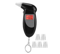 Klanata Portable LCD Digital Alcohol Tester, Backlit Breath Analyzer for Accurate & Convenient Alcohol Level Detection