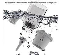 Klanata Portable Wireless Handheld Vacuum Cleaner with 9000 Pa Suction and 1800 mAh Battery - 3 in 1 Multi Function Dust Collector and Air Blower for Office and Automotive Surface Cleaning (Green)