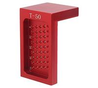Klanata Precision Woodworking Scriber, Aluminum Alloy Saddle L Square Ruler with Metric Scale for Carpenter's Square
