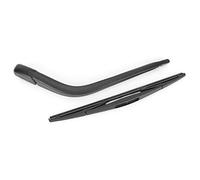 Klanata Rear Windshield Wiper Arm and Blade Set - Direct Replacement for Honda Jazz & Fit 2002 2008, Black