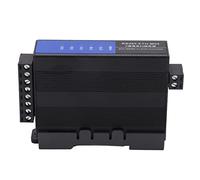 Klanata RS485 to Ethernet Serial Server with 4 Channel and RJ45 Port, Supports RTU Master and Client Modes, DC 9V 28V Power Range, 6 LED Status Indicators, Rail Mounted for Industrial