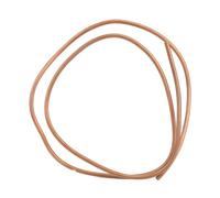 Klanata Soft Copper Tube Copper Pipe 2M Soft Coil Tubing OD 8mm ID 6mm C1100 T2 Seamless Round Pipe for Air Conditioner Refrigerator